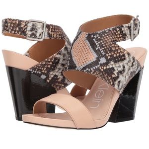 Calvin Klein Ankle Strap heel